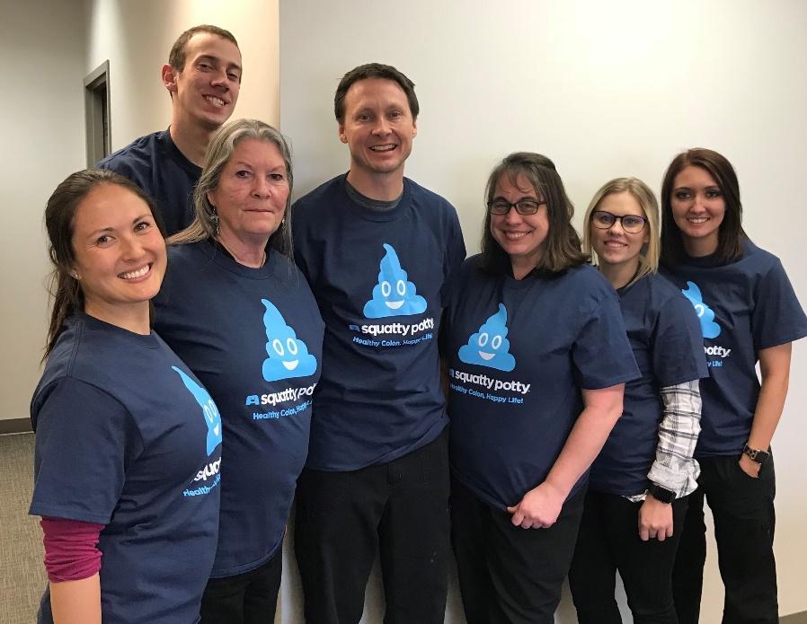 Squatty Potty® Teams With Utah Gastroenterology For Colon Cancer Awareness