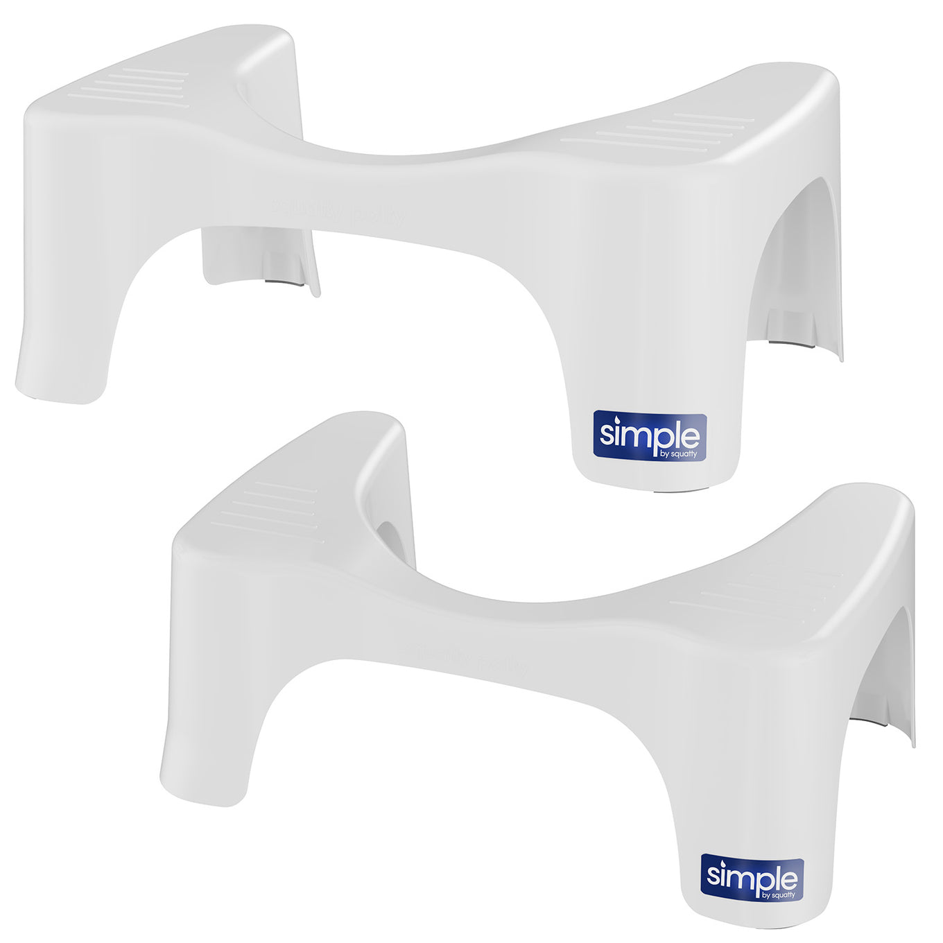 Simple Toilet Stool 2 Pack Bundle