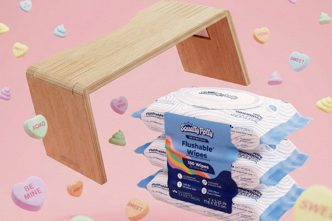 Love is in the Air… and in the Bathroom 💕