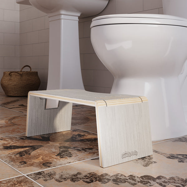 Oslo Eucalyptus Folding Stool – SquattyPotty