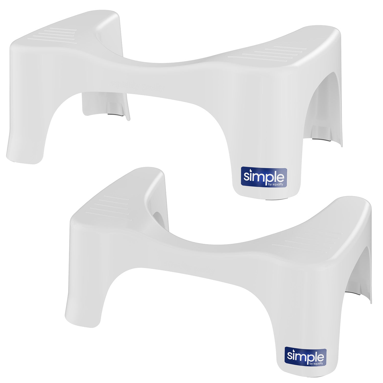 Simple Toilet Stool 2 Pack Bundle