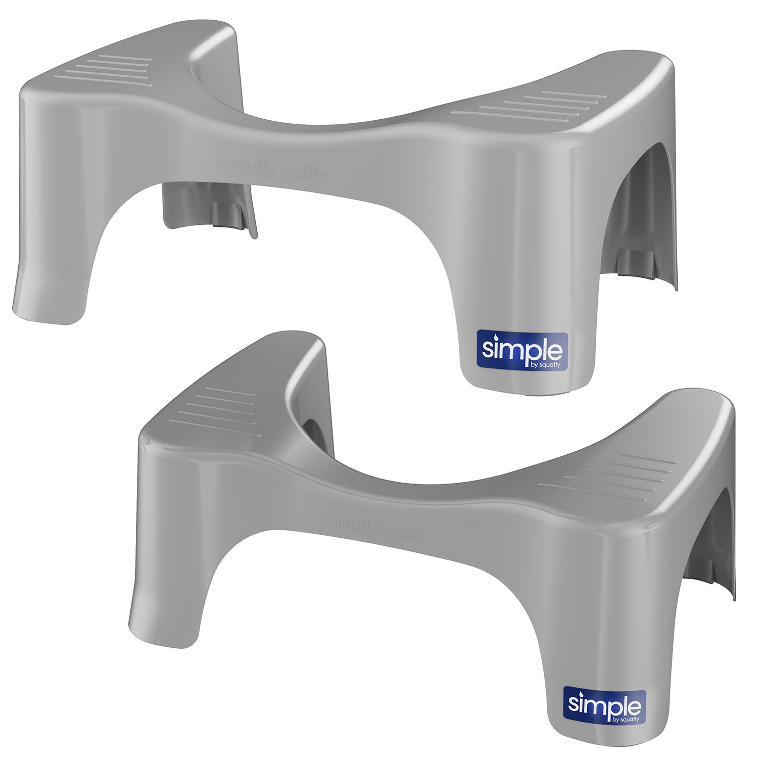 Simple Toilet Stool 2 Pack Bundle