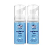 Toilet Paper Foam Instant Wet Wipe 2 Pack
