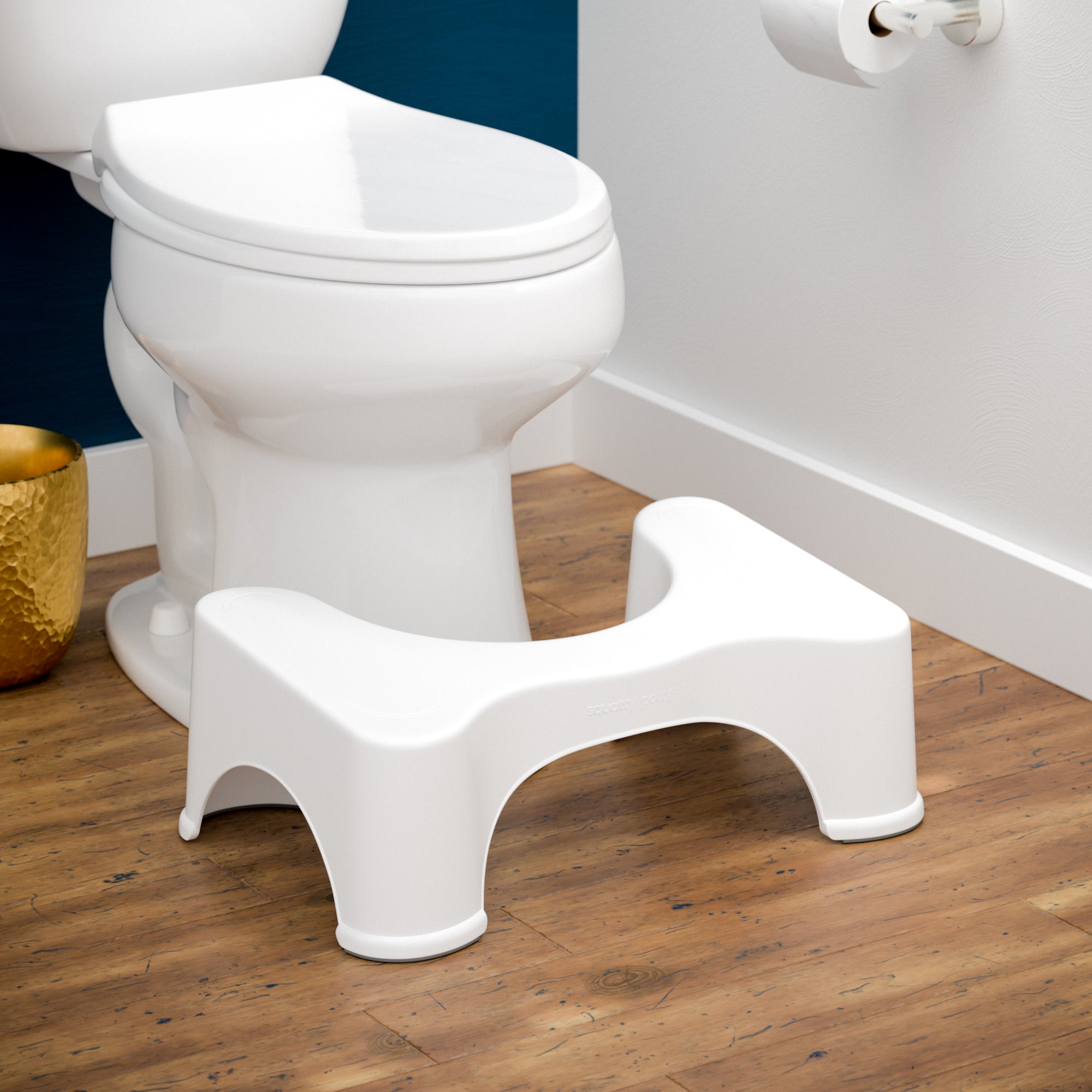 Squatty Potty Ghost Acrylic Toilet Stool, 7