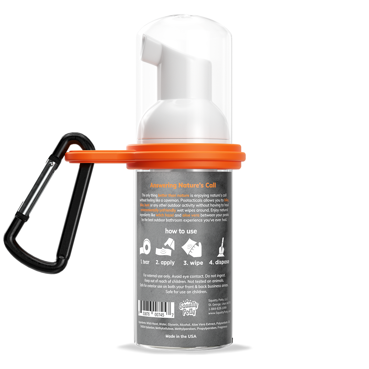 Pootacticals Instant Wet Wipe