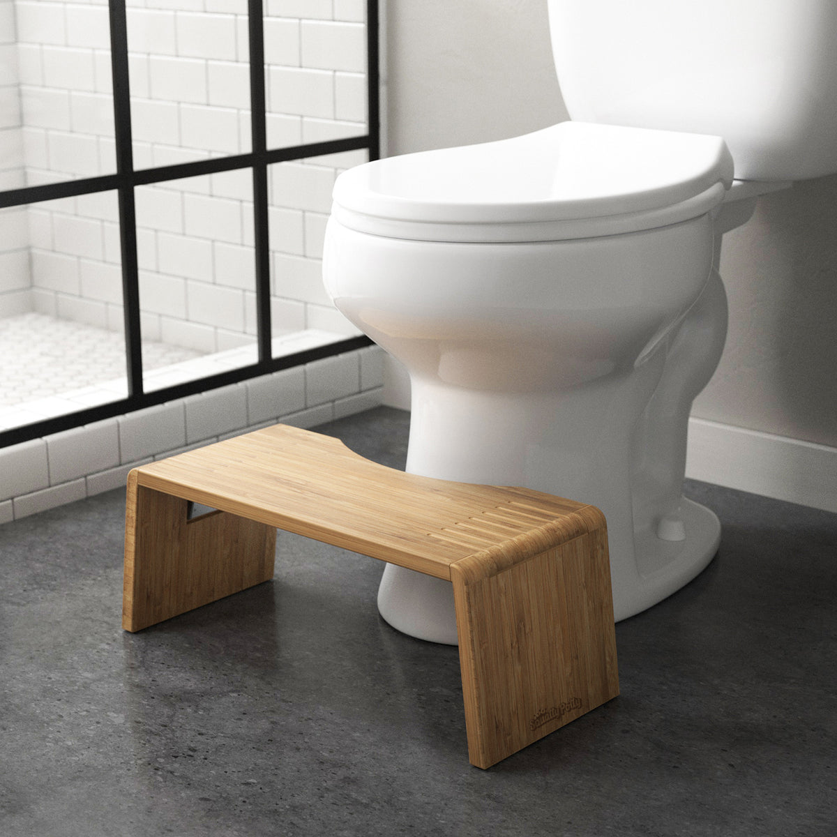 Oslo Bamboo Folding Squatty Potty