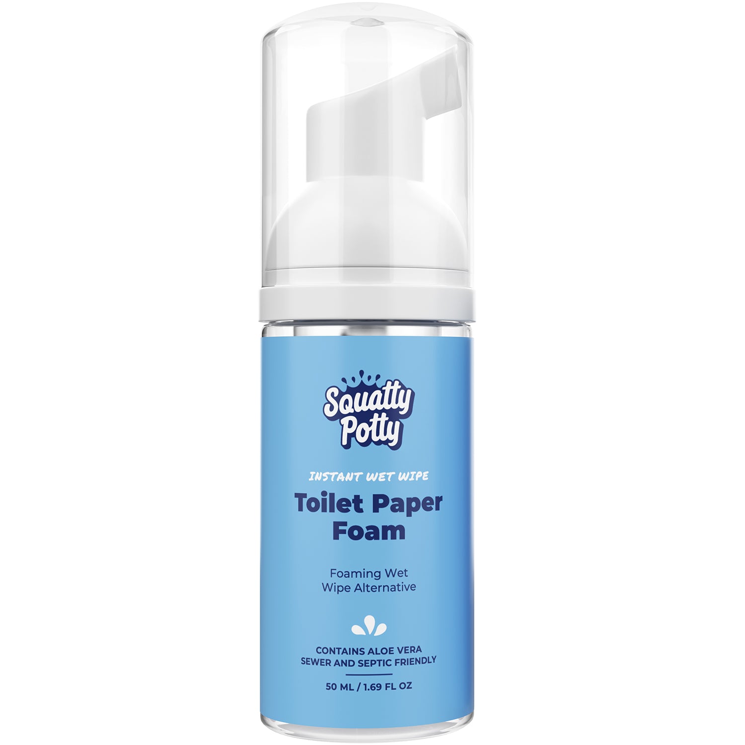 Toilet Paper Foam Instant Wet Wipe